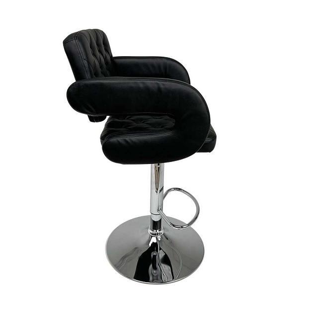 Барный стул AksHome Elton черный, экокожа 45382 изображение 8 Барный стул AksHome Elton черный, экокожа 45382 Фото № 8