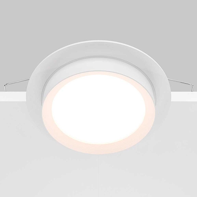 Встраиваемый светильник Maytoni Hoop DL086-GX53-RD-W Фото № 4