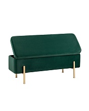 Банкетка Stool Group Болейн с ящиком велюр зеленый 20A544VF-MOMO-17 3