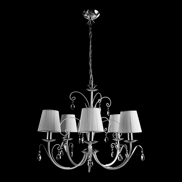 Подвесная люстра Arte Lamp Romana Snow A1743LM-5WH изображение 3 Подвесная люстра Arte Lamp Romana Snow A1743LM-5WH Фото № 3