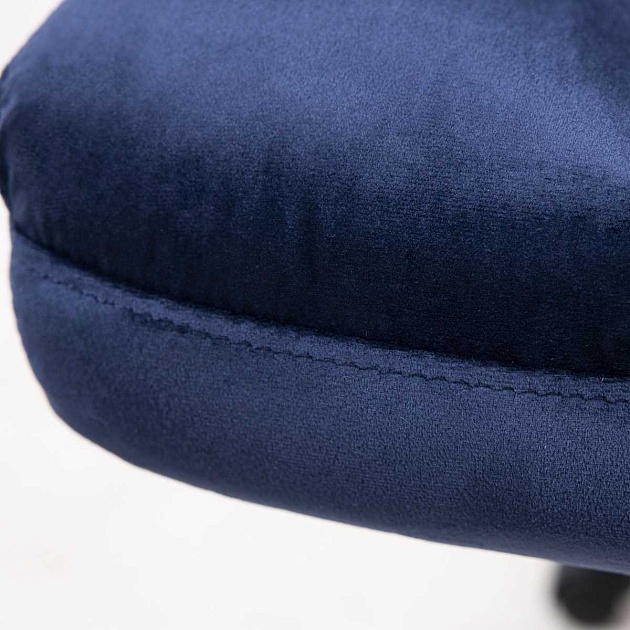 Кресло руководителя AksHome Caesar темно-синий, велюр 86366 Фото № 6