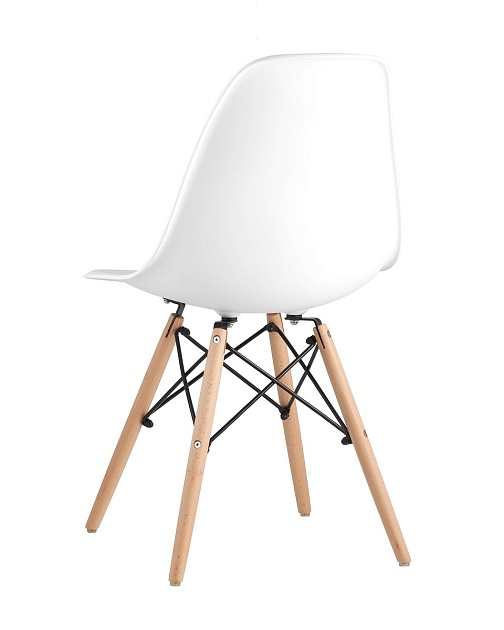 Комплект стульев Stool Group Style DSW белый x4 УТ000003149 изображение 4 Комплект стульев Stool Group Style DSW белый x4 УТ000003149 Фото № 4