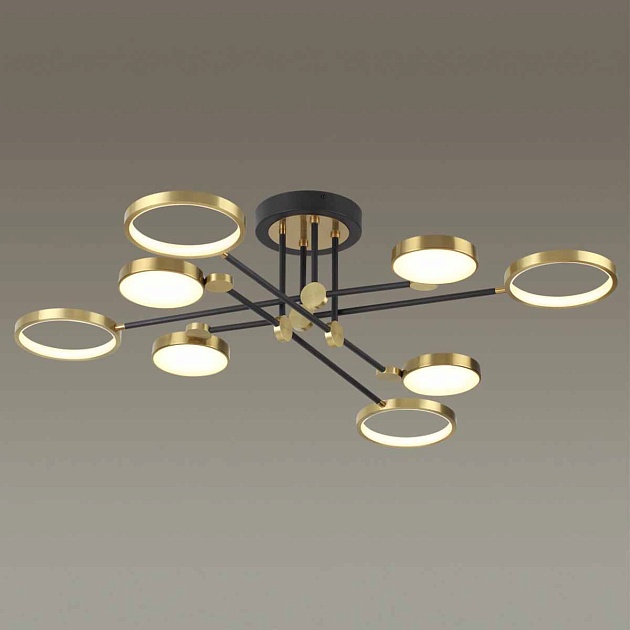 Потолочная светодиодная люстра Odeon Light Midcent Denzel 4320/75CL Фото № 2