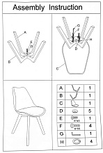 Кухонный стул Woodville Bonuss 15224 1