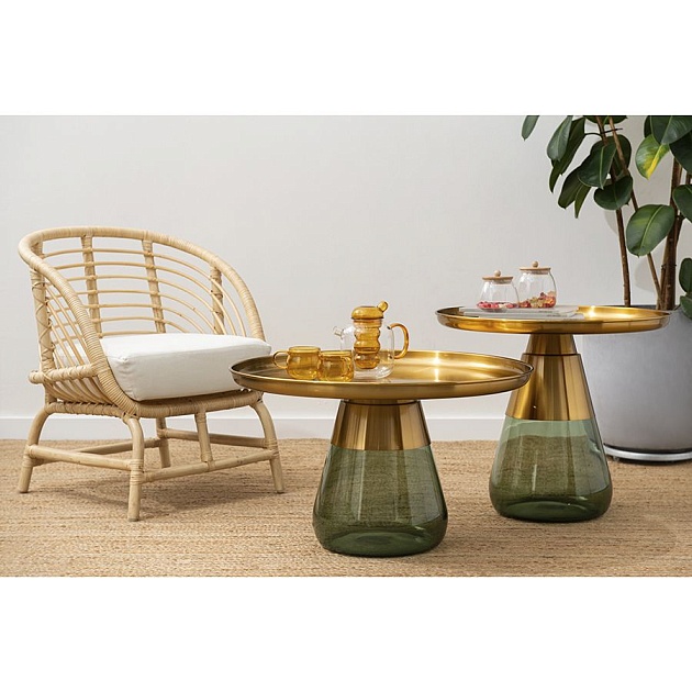 Кофейный стол Bergenson Bjorn Dahl MZTBL_CGLSGRN_70 Фото № 7