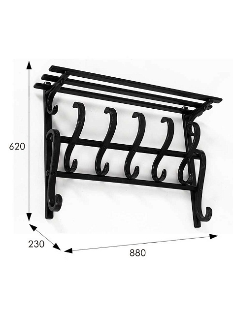 Настенная вешалка Мебелик В 7Н 006780 Фото № 3