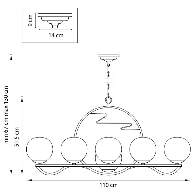 Подвесная люстра Lightstar Enna 762117 изображение 8 Подвесная люстра Lightstar Enna 762117 Фото № 8