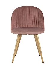 Кухонный стул Stool Group Лион Страйпс велюр розовый DC-69030G HLR-44 1