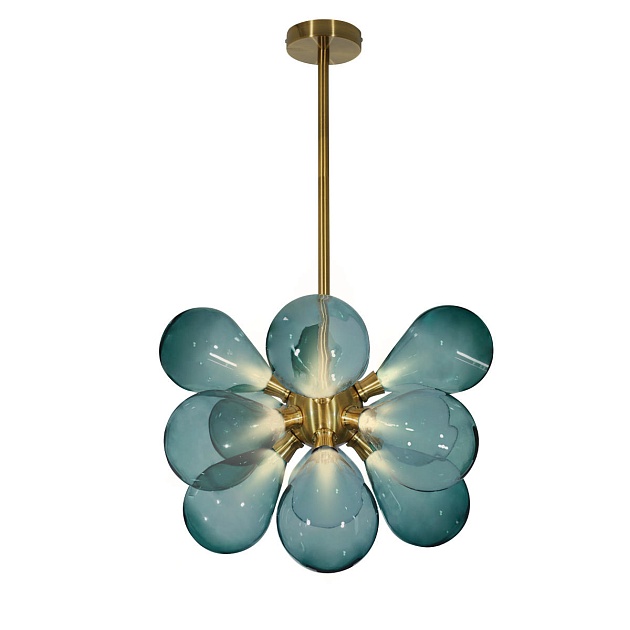 Подвесная люстра Loft IT Miracle 10130/12 Blue изображение 2 Подвесная люстра Loft IT Miracle 10130/12 Blue Фото № 2