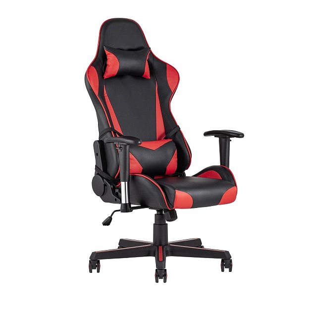 Игровое кресло TopChairs Racer черно-красное SA-R-11 изображение 1 Игровое кресло TopChairs Racer черно-красное SA-R-11 Фото № 1