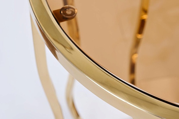 Журнальный стол Garda Decor 13RXET4036-Gold изображение 3 Журнальный стол Garda Decor 13RXET4036-Gold Фото № 3