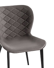 Кухонный стул Stool Group Гамми велюр темно-серый AV 470-C298-08 1