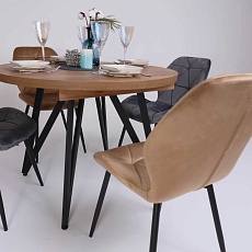 Кухонный стул AksHome Congo капучино, велюр 90025 1