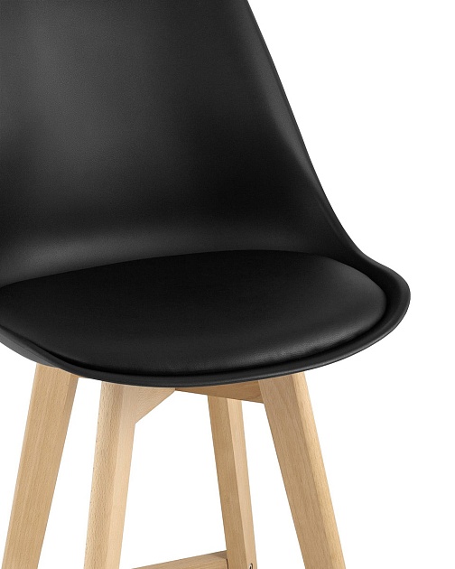 Полубарный стул Stool Group Frankfurt черный Y815A-65CM black изображение 6 Полубарный стул Stool Group Frankfurt черный Y815A-65CM black Фото № 6