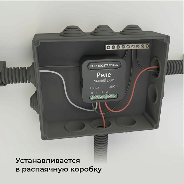 Реле Wi-Fi Elektrostandard 76006/00 4690389185069 Фото № 2