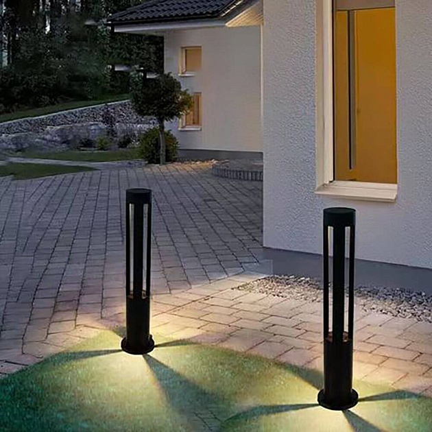 Уличный светодиодный светильник Arte Lamp Thuban A1080PA-1BK Фото № 4