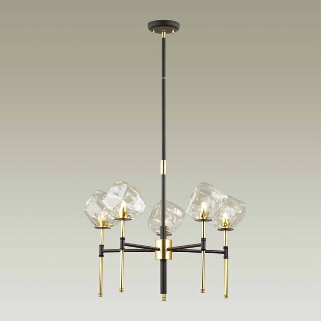 Подвесная люстра Odeon Light Loft Stono 4789/5 изображение 4 Подвесная люстра Odeon Light Loft Stono 4789/5 Фото № 4