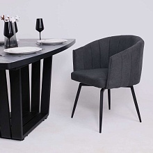 Поворотное кресло AksHome Melon серый, ткань 73215 3