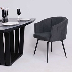 Поворотное кресло AksHome Melon серый, ткань 73215 3