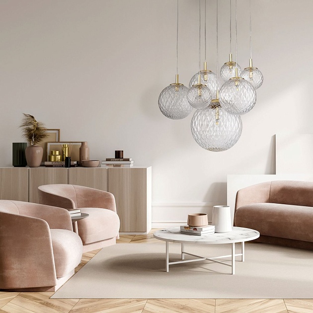 Подвесная люстра TK Lighting 4608 Cadix Gold изображение 5 Подвесная люстра TK Lighting 4608 Cadix Gold Фото № 5