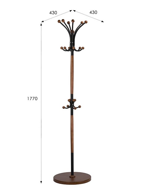 Напольная вешалка Мебелик Д 1 007449 Фото № 3