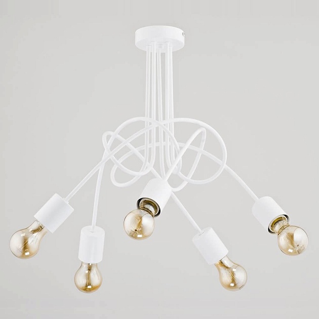 Потолочная люстра Adilux Tango White 23615 изображение 1 Потолочная люстра Adilux Tango White 23615 Фото № 1