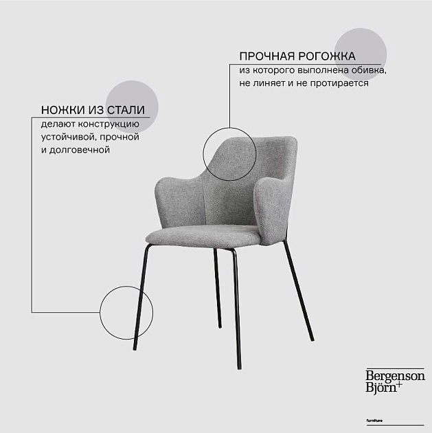 Кухонный стул Bergenson Bjorn Dwight LA-BECH-DWFC-09 Фото № 2