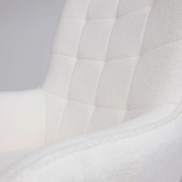 Кресло AksHome Kenzo белый, мех 89978 Фото № 3