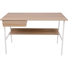 Письменный стол AksHome Amber светлый дуб, лдсп 80037