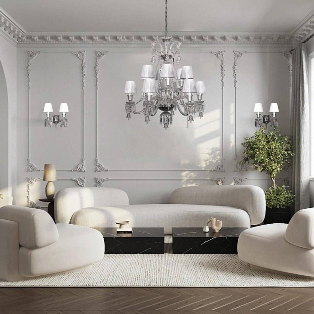 Бра Loft IT Zenith 10210/2W White изображение 2 Бра Loft IT Zenith 10210/2W White Фото № 2