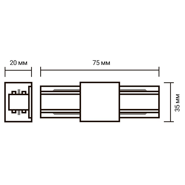 Коннектор прямой Jazzway PTR CI-WH 5010765 изображение 2 Коннектор прямой Jazzway PTR CI-WH 5010765 Фото № 2