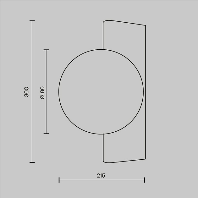 Бра Maytoni Avant-garde MOD324WL-01B Фото № 3