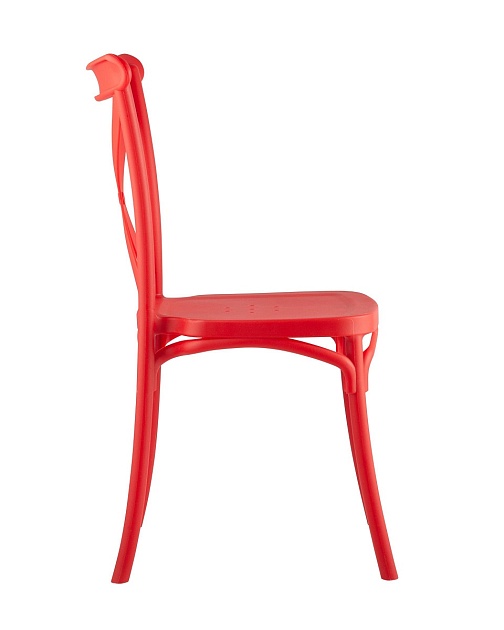 Кухонный стул Stool Group Кроссбэк пластиковый красный Y030 red Фото № 4