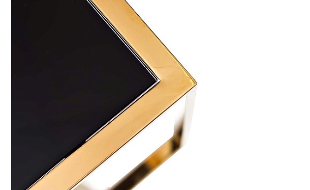 Приставной стол Garda Decor 13RXNT5076L-Gold Фото № 3