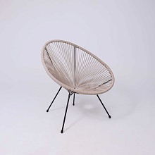 Садовое кресло AksHome Rimini иск.ротанг, коричневый 95472 1