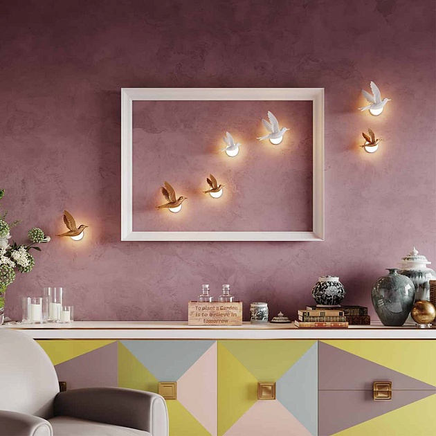 Настенный светильник Odeon Light Hightech Colombella 4310/3WL изображение 6 Настенный светильник Odeon Light Hightech Colombella 4310/3WL Фото № 6
