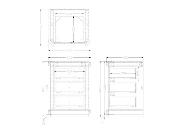 Прикроватная тумба Garda Decor KFC882 изображение 2 Прикроватная тумба Garda Decor KFC882 Фото № 2