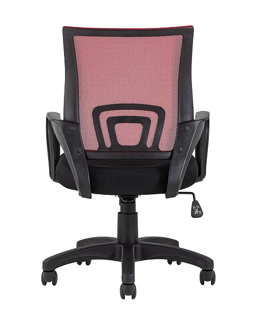 Офисное кресло TopChairs Simple красное D-515 red изображение 4 Офисное кресло TopChairs Simple красное D-515 red Фото № 4