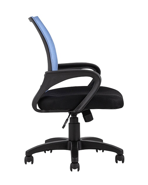 Офисное кресло TopChairs Simple голубое D-515 light blue Фото № 3