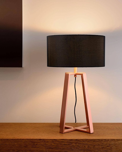 Настольная лампа Lucide Coffee 31598/81/17 изображение 3 Настольная лампа Lucide Coffee 31598/81/17 Фото № 3