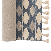Ковер Tkano из хлопка синего цвета Argyle из коллекции Ethnic, 160х230 см TK20-DR0038 4