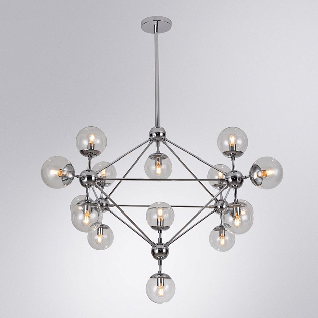 Подвесная люстра Arte Lamp Bolla A1664SP-15CC изображение 4 Подвесная люстра Arte Lamp Bolla A1664SP-15CC Фото № 4