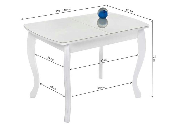 Кухонный стол Woodville Бриллиант 368654 Фото № 2