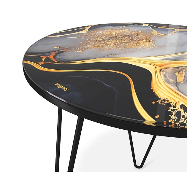 Журнальный стол Sheffilton SHT-CT27 черный алмаз/черный муар 4007482109 изображение 4 Журнальный стол Sheffilton SHT-CT27 черный алмаз/черный муар 4007482109 Фото № 4