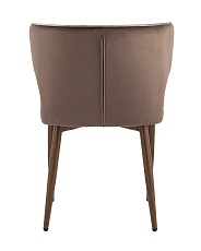 Кухонный стул Stool Group Матео с кантом велюр коричневый (ножки дерево) MC110 KD HLR-49/HLR-08 edge 4