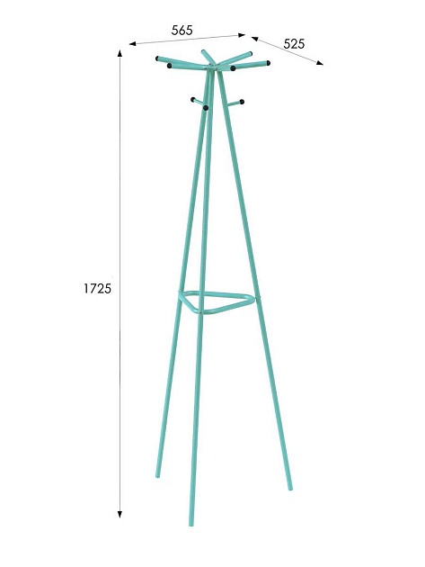 Напольная вешалка Мебелик Галант 217 007155 Фото № 3