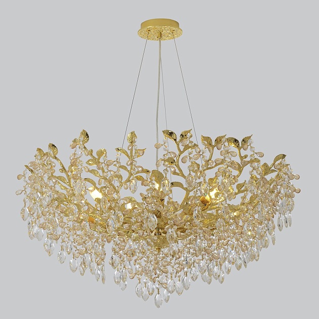 Подвесная люстра Crystal Lux Eden SP10 Gold Фото № 3