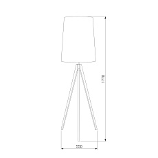 Торшер TK Lighting 5046 Walz 2