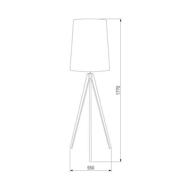 Торшер TK Lighting 5046 Walz Фото № 3