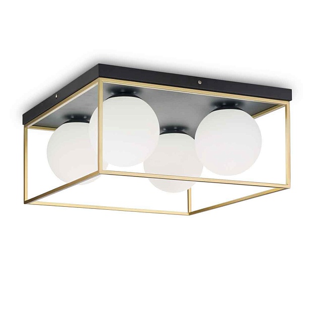 Потолочная люстра Ideal Lux Lingotto PL4 198156 изображение 1 Потолочная люстра Ideal Lux Lingotto PL4 198156 Фото № 1